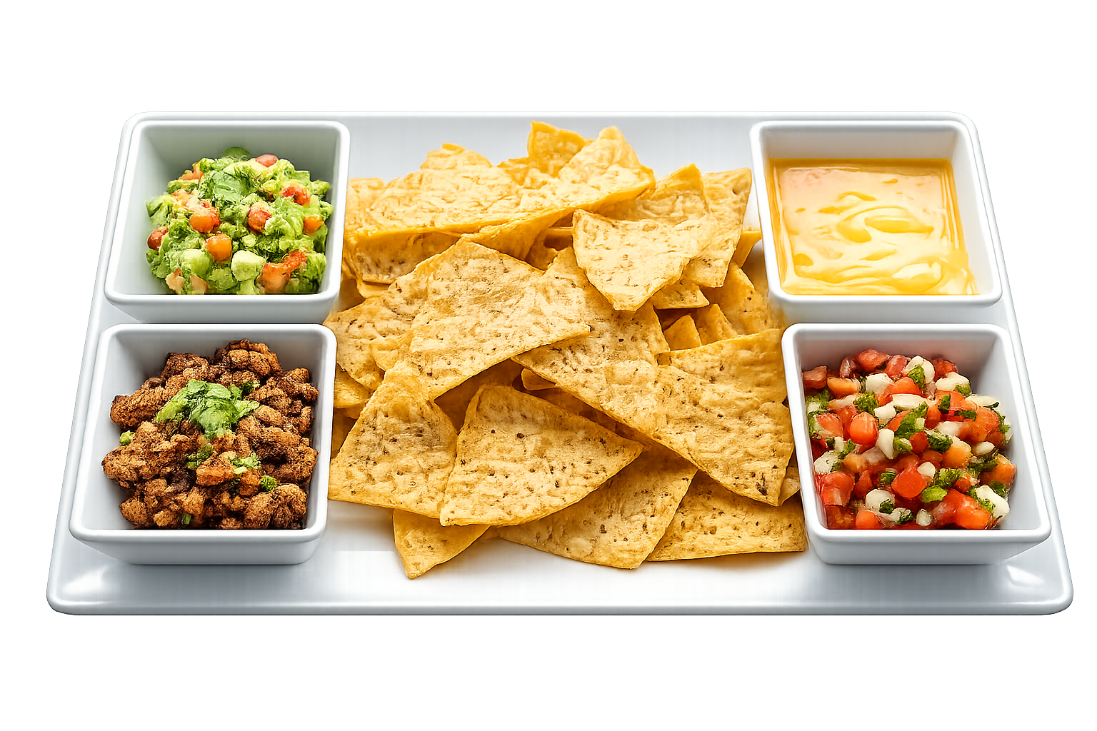NACHOS CON CARNE MOLIDA